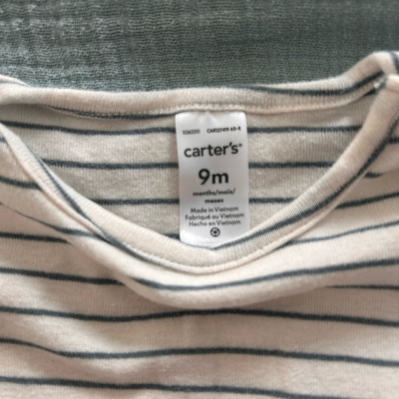 Carter’s Striped Matching Set - Picture 2 of 2